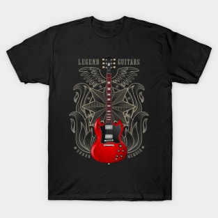 legend electric guitar honor member T-Shirt